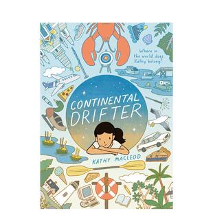 Continental 大陆漂移 Drifter 原版 善本图书 英文儿童漫画 预售