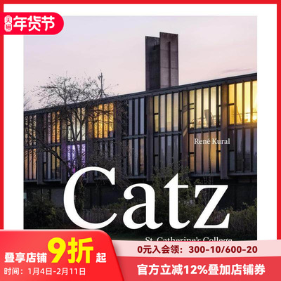 【预售】卡茨圣凯瑟琳学院 作者：阿纳-雅各布布森 Catz St Catherine's College By Arne Jacobsen 原版英文建筑设计 善本图书