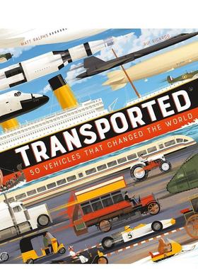 【现货】运输： 改变世界的 50 辆汽车 Transported: 50 Vehicle