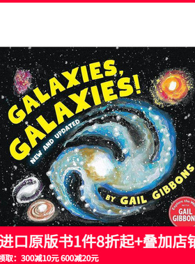 【预售】银河系！（第三版） Galaxies  Galaxies! (Third Edition) 原版英文青少年读物 善本图书
