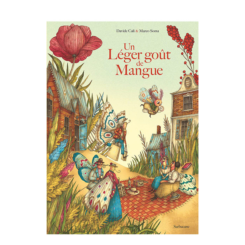 法国趣味复古插画绘本