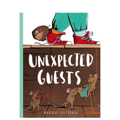 【现货】不速之客 入围英国图书奖 Unexpected Guests 原版英文儿童绘本 互动翻页Mariajo Ilustrajo