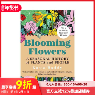【预售】英文原版 盛开的花朵:植物与人的季节史 Blooming Flowers 人文历史 正版进口图书画册 善本图书