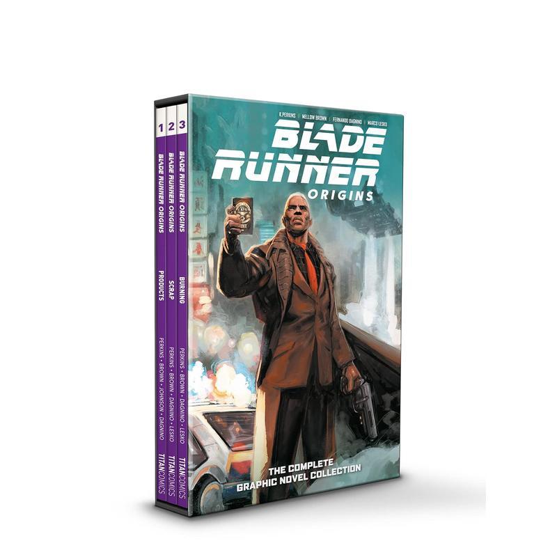 【预售】英文漫画 银翼杀手 起源1-3 盒装合集 Blade Runner Origins 1-3 Boxed Set 原版英文漫画书 善本图书