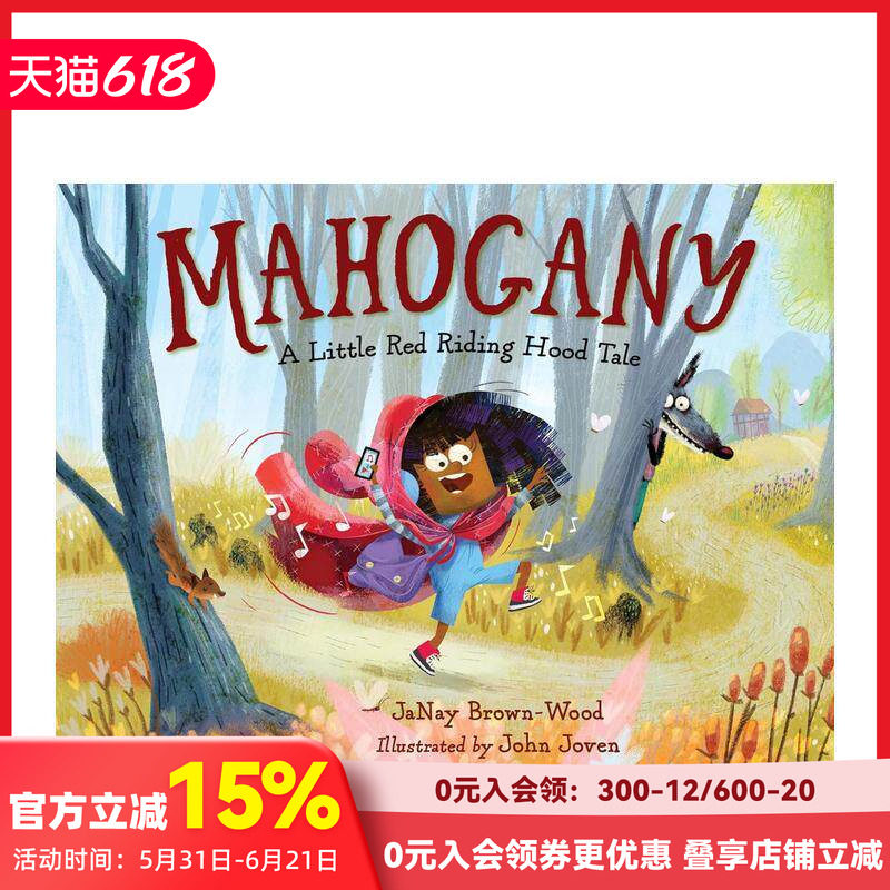 【预售】桃花心木 Mahogany 原版英文儿童故事 善本图书
