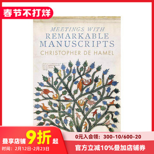 【预售】与杰出手稿会面 Meetings with Remarkable Manuscripts 原版英文人文历史 善本图书