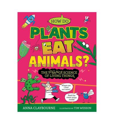 【预售】奇怪的科学：植物如何捕食动物？ Strange Science: How do Plants Eat Animals?  原版英文儿童绘本 善本图书