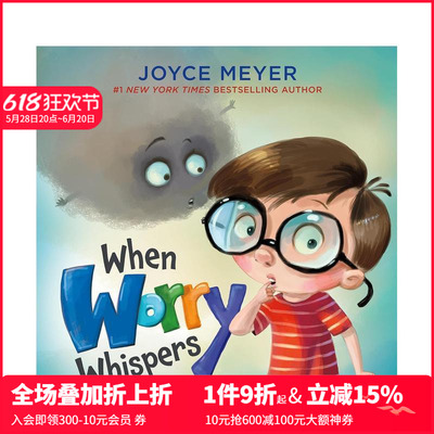 【现货】当忧虑在耳边响起 When Worry Whispers 原版英文儿童绘本 善本图书