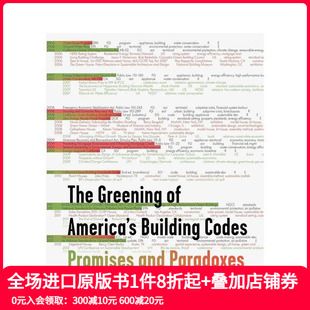 绿色化： 英文建筑设计 原版 America 预售 美国建筑法规 The 承诺与悖论 Codes Greening Building