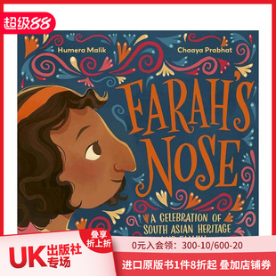 鼻子 Farah 英文儿童绘本 预售 善本图书 原版 法拉 Nose
