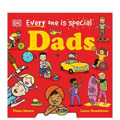 【预售】每个人都很特别：爸爸 Every One is Special: Dads 原版英文儿童绘本 善本图书