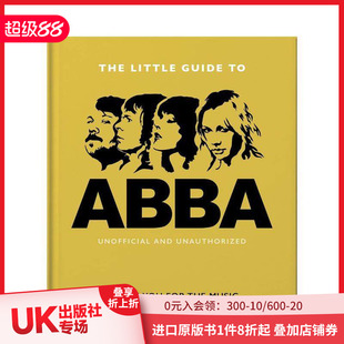 the ABBA Thank 非官方指南 Little 进口书籍 音乐 正版 瑞典流行组合ABBA小书 The Guide For You Music 英文原版 预售