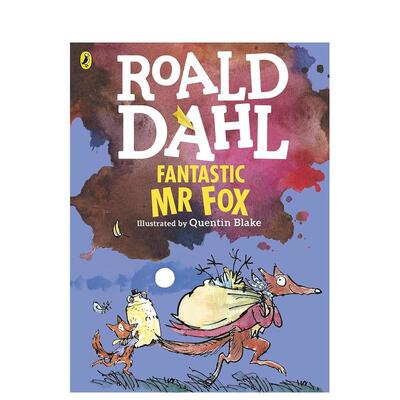 【预售】了不起的狐狸先生(彩色版) Fantastic Mr Fox (Colour Edition) 原版英文儿童立体