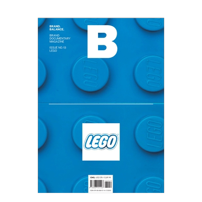 【现货】Magazine《B》 乐高LEGO NO.13 玩具零售 商业品牌主题杂志 韩国英文版 2013年1-2月合刊 善本图书