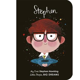 【预售】【小人物，大梦想】史蒂芬·霍金Stephen Hawking: My First Stephen Hawking 3-6岁儿童职业启蒙 英文原版 善本图书