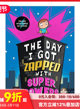 【现货】The Day I Got Zapped with Super Powers，我被赋予超能力的那一天