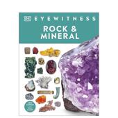 英文原版 岩石与矿石Eyewitness 现货 Mineral DK见证者 and 儿童百科 Rock 8岁以上少儿自然科学进阶学习课外阅读图册图集