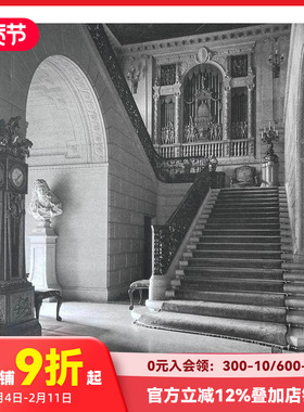 【预售】亨利·克莱·弗里克宅邸：黄金时代的建筑、内饰和景观 The Henry Clay Frick Houses 原版英文建筑设计 善本图书
