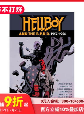 【预售】英文漫画 地狱男爵：1952-1954 Hellboy and the B.P.R.D.