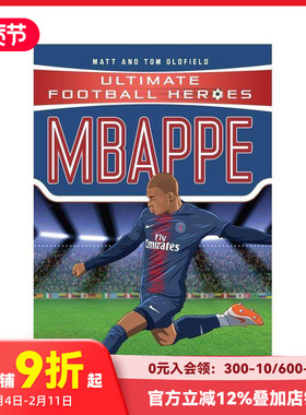 【预售】【足球英雄系列】姆巴佩 【Ultimate Football Heroes】Mbappe 原版英文青少年读物 善本图书