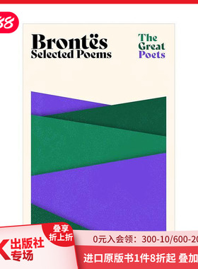 【现货】【The Great Poets】勃朗特姐妹：诗歌选集 Brontes 进口原版英文诗歌文学 善本图书