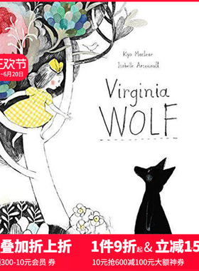 【现货】Virginia Wolf小狼不哭 Isabelle Arsenault 英文原版艺术绘本