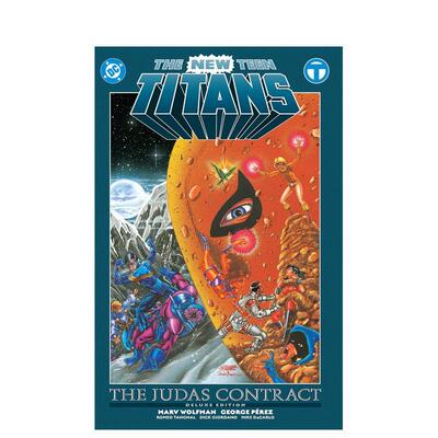 【预售】【豪华版】新少年泰坦：犹大契约  The New Teen Titans: The Judas Contract Deluxe Edition 原版英文漫画书 善本图书