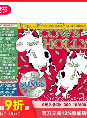 【预售】奶牛和荷莉 Cows And Holly 原版英文儿童绘本