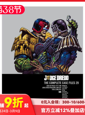 【预售】爵德判官：第 29 版：完整案件档案 Judge Dredd: v. 29: The Complete Case Files 原版英文漫画书 善本图书