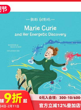 【现货】【小天才】居里夫人与她的能量发现 【Mini Genius】Marie Curie and Her Energetic Discovery 原版英文儿童绘本