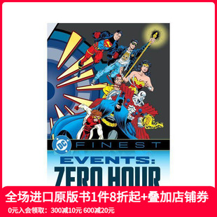 零时大事件 英文漫画书 原版 Zero 现货 DC漫画 Hour 卷2 Two Finest Part Events