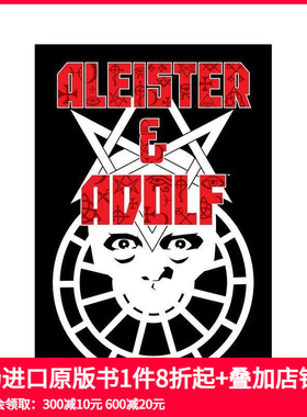 【预售】英文漫画 阿莱斯特和阿道夫 Aleister & Adolf 图像小说 正
