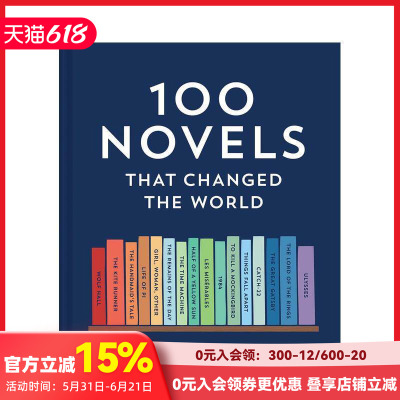 【预售】改变世界的100本小说 100 Novels That Changed the World 原版英文世界文学 善本图书