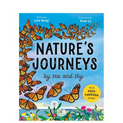 【现货】自然迁徙志：海天之旅 Nature's Journeys : by sea and sky 原版英文儿童绘本 12种生物迁徙