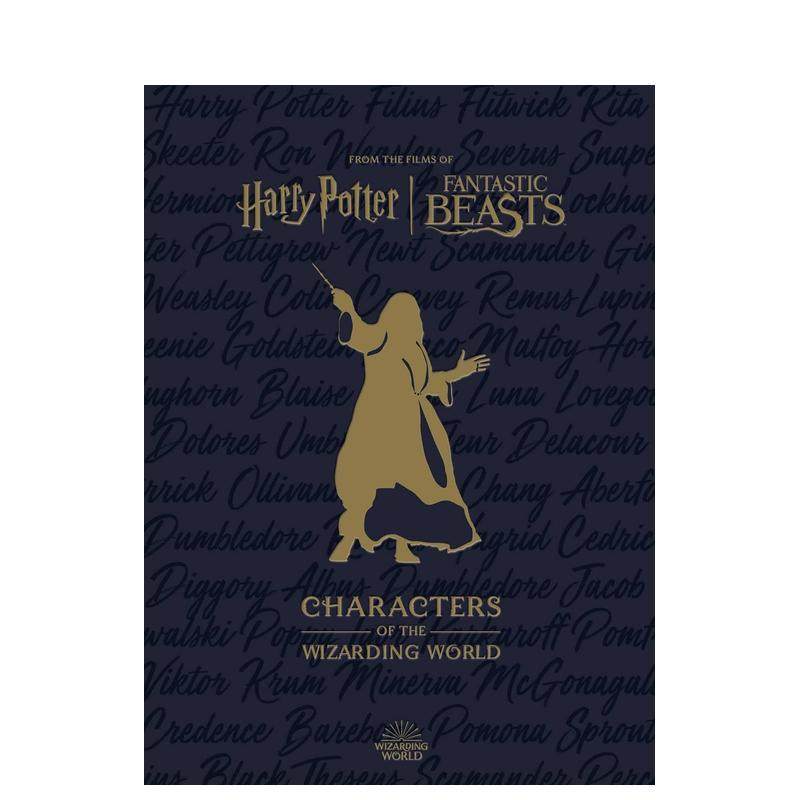 【预售】哈利波特：魔法世界角色指南 Harry Potter: Characters of the Wizarding World 原版英文生活