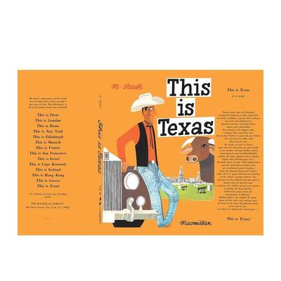 【预售】【Miroslav Sasek】这就是德克萨斯州 This is Texas 原版英文儿童绘本 善本图书