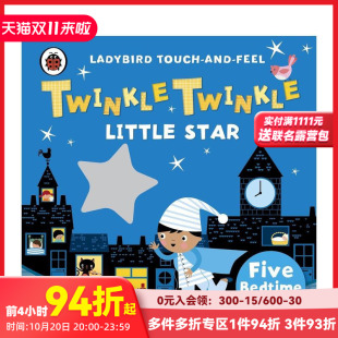 Star 英文儿童趣味 一闪一闪亮晶晶 Feel Twinkle and 触摸书 Touch 原版 Little 现货