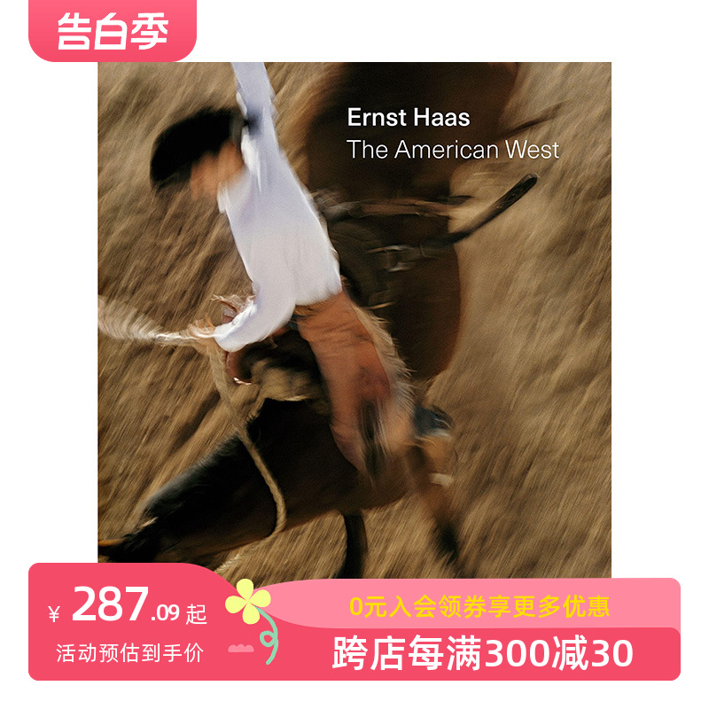 【现货】色彩大师厄恩斯特·哈斯：美国西部 Ernst Haas: The American West 英文原版进口摄影集 善本图书 书籍/杂志/报纸 艺术类原版书 原图主图