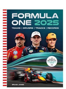 【预售】F1一级方程式赛车2025年官方赛事指南 Formula One 2025 The World’s Bestselling Grand Prix Guide 原版英文运动