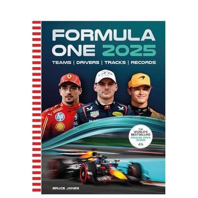 【预售】F1一级方程式赛车2025年官方赛事指南 Formula One 2025 The World’s Bestselling Grand Prix Guide 原版英文运动