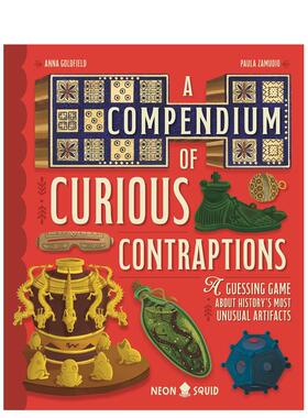 【预售】奇巧装置图鉴：历史罕见器物猜谜集 A Compendium of Curious Contraptions 原版英文儿童绘本