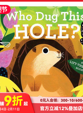 【现货】这个洞是谁挖的？  Dug This Hole? 英文原版进口儿童绘本 善本图书