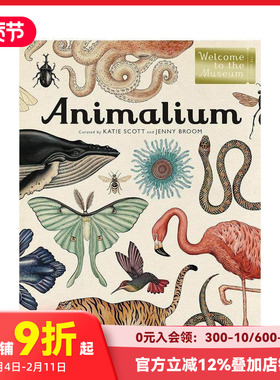 【预售】欢迎来到博物馆：动物世界 Welcome to the Museum: Animalium 原版英文青少年读物
