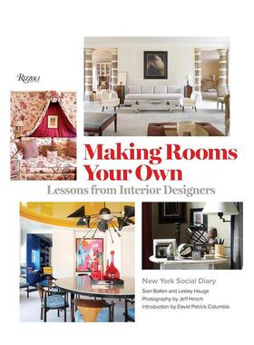 【现货】Making Rooms Your Own 进口艺术 打造属于自己的房间 个人风格 Rizzoli 英文原版室内设计类书籍 善本图书