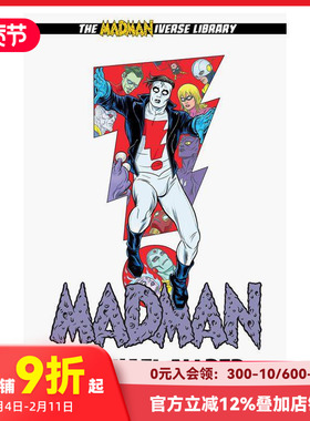 【预售】狂人 图书馆版 卷4 Madman Library Edition Volume 4 原版