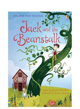 【预售】杰克和豆茎 Jack and the Beanstalk 原版英文儿童分阶阅读 善本图书