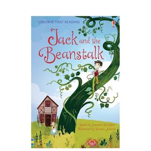 Jack and 英文儿童分阶阅读 预售 善本图书 原版 杰克和豆茎 Beanstalk the