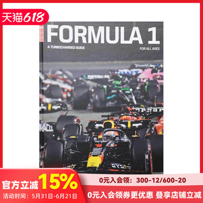 【预售】F1极速指南：涡轮增压时代 Formula 1 - A Turbocharged Guide 原版英文生活综合