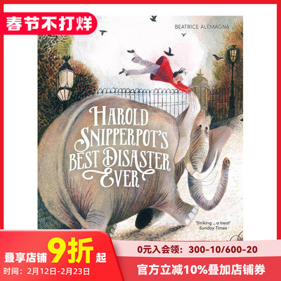 【预售】【意大利插画师Beatrice Alemagna】哈罗德遇见的灾难 Harold Snipperpot’s Best Disaster Ever 英文儿童绘本