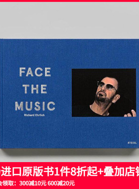 【预售】摄影集 Richard Ehrlich:面对音乐 Richard Ehrlich: Face the Music 原版英文艺术 善本图书